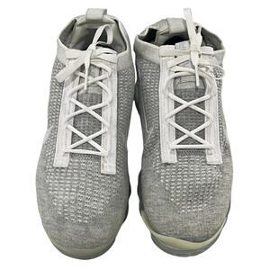 *DS31 NIKE AIR Women's Vapormax 2021 Flyknit Sneakers Gray Size 10
